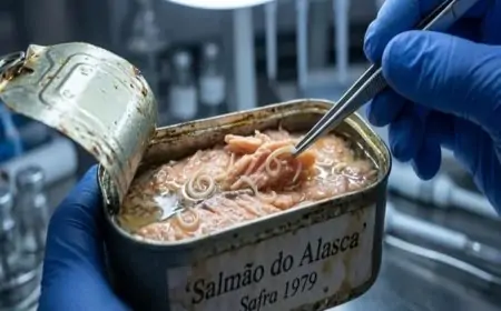 Lata de salmão vencida há 50 anos revela segredo sobre os oceanos